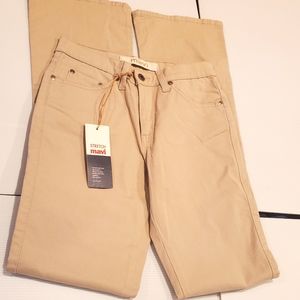 New Basic Jeanwear by Mavi Beige Jeans NWT W25